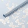 Papel de embrulho de flores à prova d'água com filme de gelatina de borboleta dançante, material de papel de embrulho para presente floral, papel de embrulho para buquê de flores, atacado