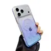 Aplicable a iPhone 18 Pro Max Funda de Teléfono Magnética Brillante Apple 17 Cubierta con Purpurina Cobertura Total Protección contra Caídas