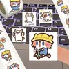 Pegatinas Populares Lindas de Dibujos Animados Emoji para Niños, Divertidas Pegatinas de Recompensa para Decoración DIY de Diario