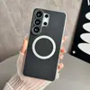 Adequado para Samsung S26 Ultra, apresentando um interior em tecido tecnológico e capa magnética para celular integrada; S25, simples e estiloso, com design de capa rígida, para vendas transfronteiriças