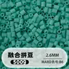 Fusion Bean MARD Série Colorida Completa Pacote de Refil de Miçangas 500g 2,6mm Feito à Mão DIY Material para Quebra-Cabeça 3D Pacote de Refil