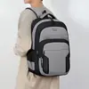 Mochila casual resistente al desgaste de tela Oxford para hombre, bolsa para portátil para hombre de negocios, gran capacidad, mochila escolar estudiantil moderna y versátil