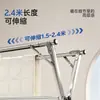 Tendedero plegable, de pie, para uso doméstico, multifuncional, apto para balcones y uso en exteriores, tendedero extensible, perfecto para secar mantas