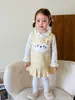 8.4 Novedades) Vestidos de Niña Otoño 2026 Nueva Moda Vestido Chaleco Infantil Vestido de Bebé Clase A