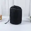 Almohada de Viaje en Forma de U Personalizada, Bolsa de Almacenamiento para Chaqueta de Plumas, Organizador de Ropa para Equipaje con Cordón