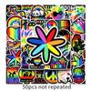 50 INS viento color caricatura cuaderno DIY cuenta de mano equipaje scooter refrigerador pegatinas decorativas impermeables
