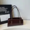 Nova Bolsa Boston Outono/Inverno 2025 Transfronteiriça Feminina Couro Camurça Leve de Luxo Alta Qualidade Bolsa de Ombro para o Trabalho Grande Capacidade Transversal