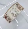 3.8cm Venta Caliente Transfronteriza Termoestable Estampado en Caliente Patrón Europeo Textura Agrietada Hecho a Mano DIY Cinta Lazo Accesorios para Cajas de Regalo