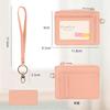 Bolsa para Tarjetas Explosiva Antidesmagnetización Transfronteriza Monedero Pequeño Portátil con Cremallera Estuche para Tarjetas Bolsa para Tarjetas Multitarjeta Sensación de Alta Gama para Mujer