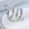 Pendientes de estilo coreano transfronterizo, ligeros, de lujo, con diseño de nicho popular y elegante para mujer.