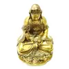 Artesanías de Metal Suministros al por Mayor Adornos de Latón Adornos para el Hogar Estatua de Buda Guanyin de Latón