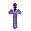 Juguete de Minecraft Espada de Diamante Pico 2 en 1 Arma Transformable Sable de Luz Arco y Flecha Accesorios Periféricos del Juego
