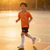 Conjunto de Uniforme de Futebol Infantil para Meninos e Meninas, Personalizado para Alunos do Ensino Fundamental, Uniforme de Equipe Esportiva de Competição, Camisa de Futebol de Secagem Rápida com Estampa