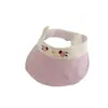 Sombrero de Bebé Yipan Verano Gato Lindo Dibujos Animados Transpirable Para Salir Niñas Visera de Bebé Sombrero de Protección Solar