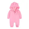 Roupas para bebês masculinas e femininas 0-2 anos em forma de animal macacão de inverno quente para engatinhar roupas de fabricantes atacado