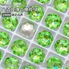Diamantes para Manicura de Corte Rosa Octogonal, Brillantes Multifacéticos Rose Millennium K9 Vidrio de Alta Calidad Base Puntiaguda Joyería Especial para Manicura