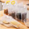 Bolsa sellada para almacenamiento de granos, bolsa de grado alimenticio, refrigerador de granos de cocina, caja para mantener la frescura, bolsillo especial con autosellado