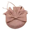 Fascinator para Mujeres Europeas y Americanas Tocado Sombrero Superior Accesorios para el Cabello con Plumas Fiesta de Prom Cocktail Novia Tocados de Boda
