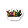 Set de Pegatinas para Coche de Crucero Copa Mundial de Fútbol 2026 Pegatinas Magnéticas Pegatinas Decorativas de Dibujos Animados Pegatinas para Refrigerador Pegatinas de la Eurocopa