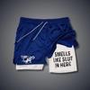 Amazon Comercio Electrónico Transfronterizo Más Vendidos Shorts de Verano Estampado Digital 3D para Hombre Doble Capa Transpirables Casuales