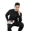 Camiseta Cross-Border 511 Outdoor Masculina Forrada com Lã Térmica Roupa Íntima Outono Roupas e Calças à Prova de Frio e Quentes Roupa Íntima Térmica Esportiva Cross-Border