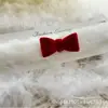 Gargantilha de Pelúcia de Natal Gola Outono e Inverno Laço Creme Faixa de Pescoço Peluda Sino Pequeno Divertido