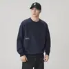 Venda Quente Marca da Moda Moletom Masculino Bordado Gola Redonda Outono Inverno 2026 Novo Casual Americano Outono Manga Longa Top da Moda