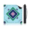 Tapete de Mahjong Transfronterizo Mahjong 31.5 pulgadas Antideslizante Silencioso Suave Resistente a la Suciedad Resistente al Desgaste Borde Cerrado Venta al por Mayor de Fábrica