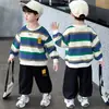 Conjunto de Ropa de Primavera para Niños 2026 Nuevo Estilo Moda Coreana Atractivo Conjunto de Dos Piezas de Primavera y Otoño para Niños Pequeños