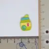 Botella de Fruta de Dibujos Animados Luminosa Accesorios de Joyería de Resina Pasador para el Cabello Peineta Hecho a Mano Material para Carcasa de Teléfono Móvil Pegatina para Vaso de Agua de Refrigerador