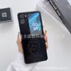 Capa de celular de couro anti-queda gram heart simples e moderna para oppo find n2 flip n3flip capa dura para celular