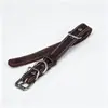 Accesorios de acero inoxidable, collar de cuero, collar de cuero genuino, collar para mascotas, piel de vacuno de plena flor de primera calidad, suave y cómodo para perros