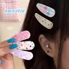 Pinzas para el pelo de lunares dopamina frescas de verano para niñas, pinzas laterales versátiles, pinzas elegantes para flequillo, accesorios para el cabello al por mayor