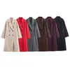 Ropa de Mujer Transfronteriza Otoño e Invierno 2025 Nueva Moda Versátil Casual Simple Holgado Suave Abrigo Chaqueta 3046298