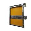 Puerta enrollable rápida de PVC con sensor automático para taller, puerta suave eléctrica rápida, puerta enrollable de alta velocidad
