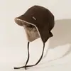 Múltiples Métodos de Uso Gorro con Protección Auditiva para Hombres y Mujeres, Gorro Lei Feng Forrado de Felpa y Engrosado, Cálido de Invierno para Ciclismo, Cortavientos y a Prueba de Frío, Piel de Cordero Sintética