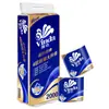 Papel Higiénico Vinda V4073 Azul Clásico Súper Resistente En Rollo Núcleo Pulpa de Madera Nativa Línea Doble Prensado 4 Capas 200g*10 Rollos/Paquete