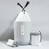 Sacos de Lixo de Losna, 100 Peças, Sacos de Lixo Domésticos com Cordão, Resistentes a Rasgos, Espessados, Não Fáceis de Romper, Sacos de Lixo com Cordão