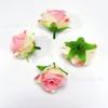 Capullos de Rosa Artificiales de Tela, Accesorios Hechos a Mano, Materiales de Arte Floral para Empaque de Regalos y Decoración de Escenas