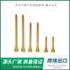 Cravos de Golfe Dourados Deslumbrantes, Fabricante Fonte de Acessórios para Equipamentos de Golfe, Tees de Golfe Imprimíveis Multitamanho