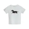 Camiseta Estilosa de Algodão Puro com Estampa de Dachshund Americano, Manga Curta, Ombro Normal, Gola Redonda, Caimento Justo, Top Hot Girl, Estilo Ins
