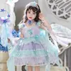 Vestido Lolita de Princesa Chica Sirena 2026 Nuevo Vestido de Verano para Niñas Vestido de Cumpleaños para Niñas Falda