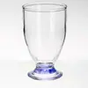 Taza de agua de plástico irregular simple personalizada ecológica de grado alimenticio PS taza pequeña taza de agua de plástico abierta