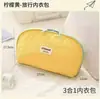 Bolsa de Armazenamento de Roupa Íntima Três em Um, Bolsa Portátil de Viagem para Armazenamento de Roupa Íntima e Meias, Essencial de Viagem para Pertences Pessoais