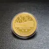 Moedas Comemorativas da Cidade Proibida Moedas Comemorativas do Ninho de Pássaro e Cubo d'Água Colecionáveis do Ginásio Moedas de Viagem de Boas-Vindas de Pequim
