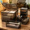Caja de Almacenamiento para Calcetines y Ropa de Bebé Bnbs, Hecha de Material PP de Grado Alimenticio, Sin Olor, con Tapa, a Prueba de Polvo
