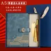 Conjunto de Cadernos Estilo Chinês A5 Personalizado para Uso em Escritório, Bloco de Notas Criativo para Presente, Lembrança da Temporada de Formatura Estilo Chinês