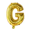 Versão Americana Balões de Alumínio Letra Alfabeto Inglês Slim 16 polegadas A-Z para Aniversário, Casamento, Decoração e Montagem de Festa