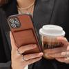Nueva Funda Protectora con Tarjetero para iPhone 17 Pro Max Apple XS Funda Protectora Elegante de Cobertura Total Adecuada para 13