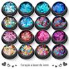 Cross-border atacado 4mm amor nail art lantejoulas jóias laser glitter slime unha polonês cola DIY materiais artesanais